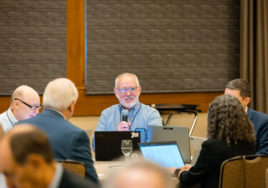 Michigan court administrator Tom Boyd at 2024 CCJ/COSCA meeting
